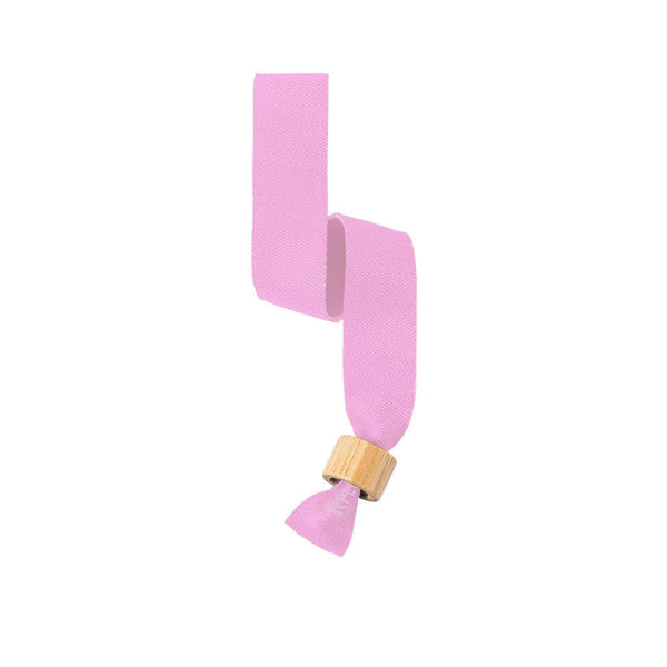 Braccialetto Broch rosa - personalizzabile con logo