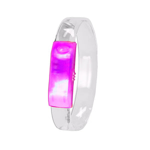 Braccialetto Dauser fucsia - personalizzabile con logo