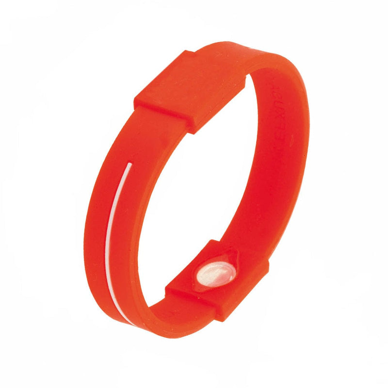 Braccialetto Energy rosso - personalizzabile con logo