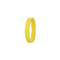 Braccialetto Flatten giallo - personalizzabile con logo