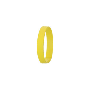Braccialetto Flatten giallo - personalizzabile con logo