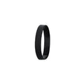 Braccialetto Flatten nero - personalizzabile con logo