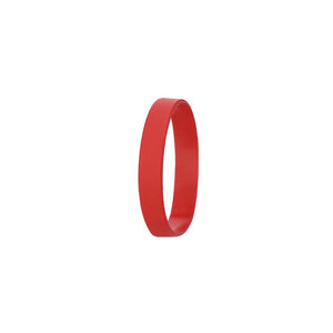Braccialetto Flatten rosso - personalizzabile con logo