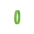 Braccialetto Flatten verde - personalizzabile con logo