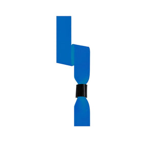 Braccialetto Fluo Clasmy blu - personalizzabile con logo