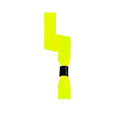Braccialetto Fluo Clasmy giallo - personalizzabile con logo