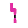 Braccialetto Fluo Clasmy rosa - personalizzabile con logo