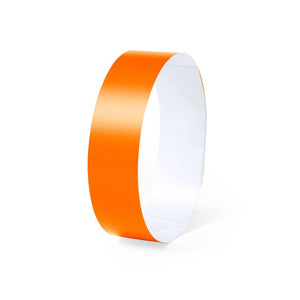 Braccialetto Fonten arancione - personalizzabile con logo