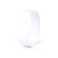 Braccialetto Fonten bianco - personalizzabile con logo