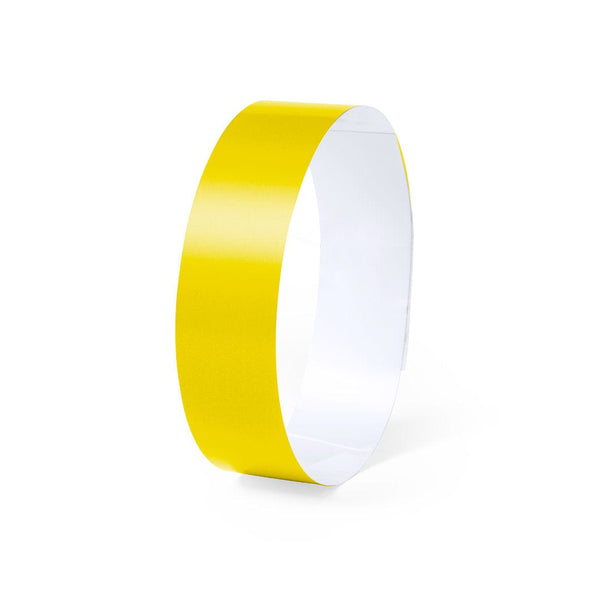 Braccialetto Fonten giallo - personalizzabile con logo