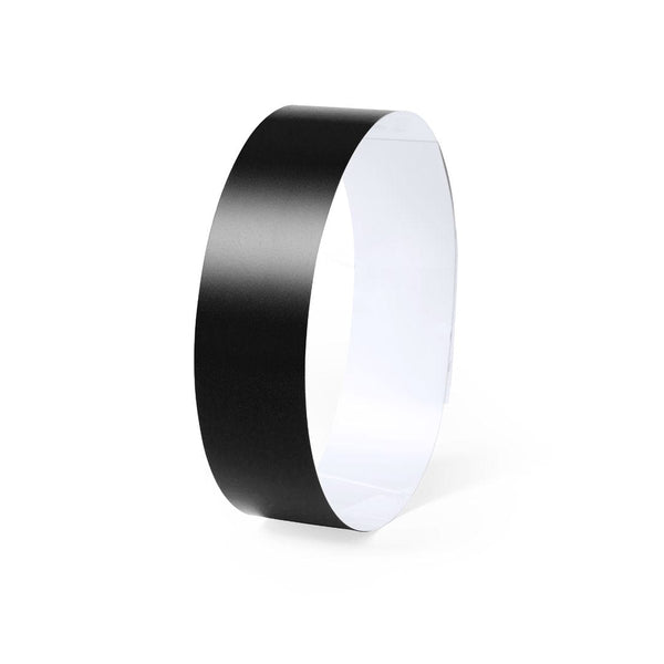 Braccialetto Fonten nero - personalizzabile con logo