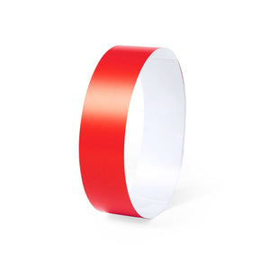 Braccialetto Fonten rosso - personalizzabile con logo