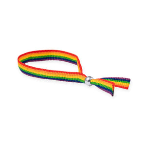 Braccialetto Jabisk arcobaleno - personalizzabile con logo