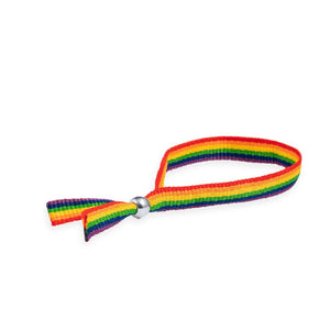 Braccialetto Jabisk arcobaleno - personalizzabile con logo
