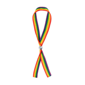 Braccialetto Jabisk arcobaleno - personalizzabile con logo