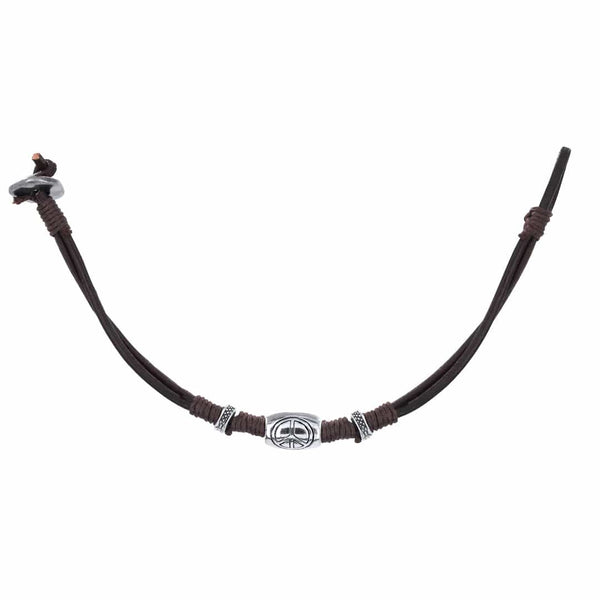 Braccialetto Luco marrone - personalizzabile con logo