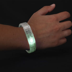 Braccialetto Luminoso Gretex transparente - personalizzabile con logo