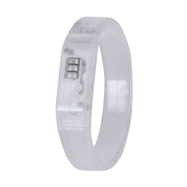 Braccialetto Luminoso Gretex transparente - personalizzabile con logo