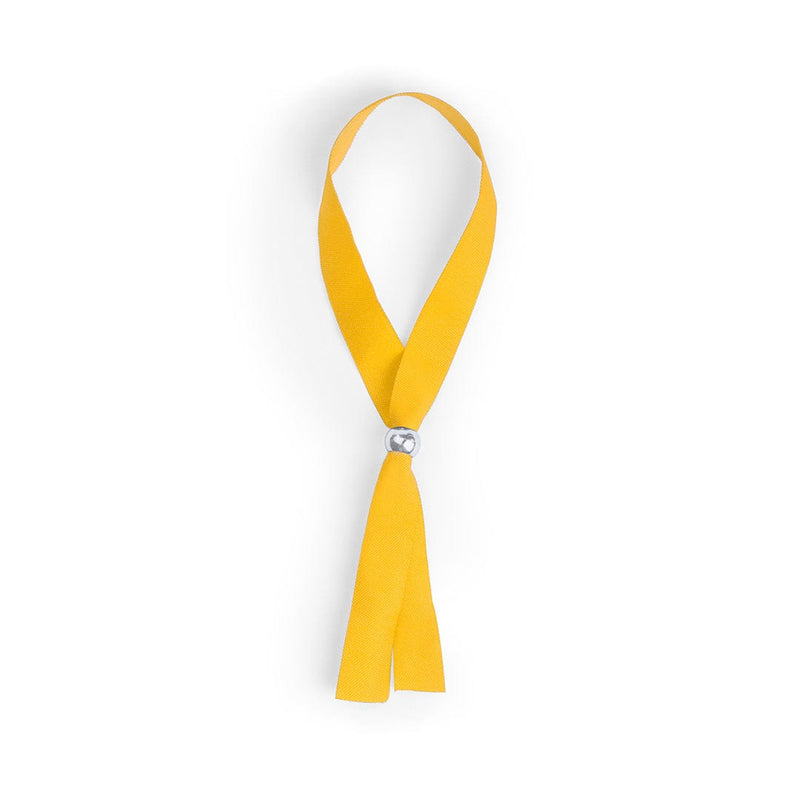 Braccialetto Mendol giallo - personalizzabile con logo