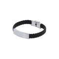 Braccialetto Mubark color argento - personalizzabile con logo