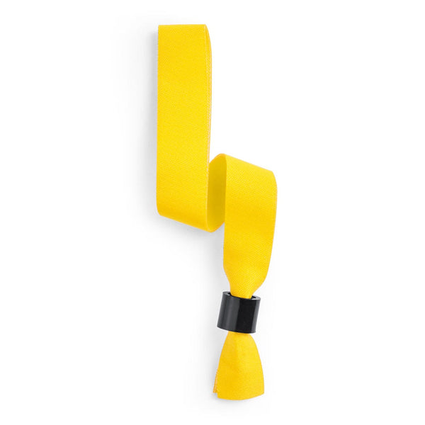 Braccialetto Plasker giallo - personalizzabile con logo