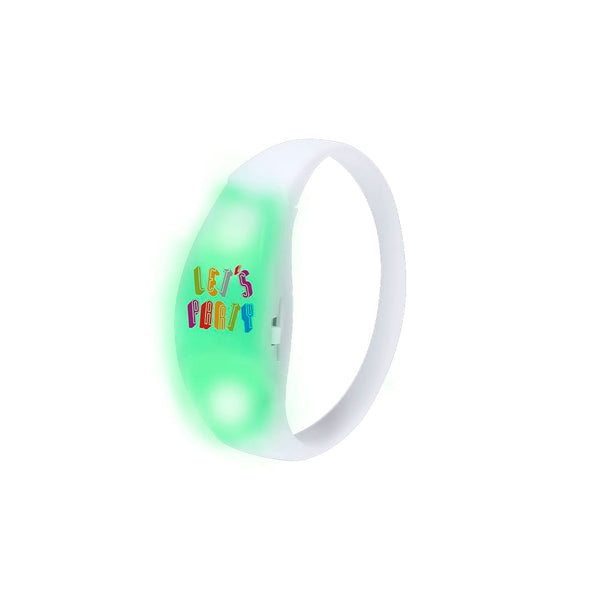 Braccialetto Sedoria bianco - personalizzabile con logo