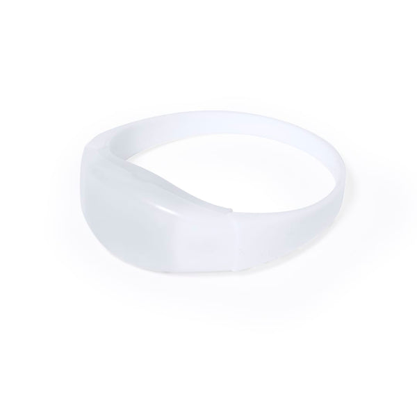 Braccialetto Sedoria bianco - personalizzabile con logo