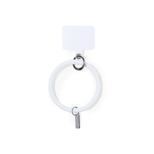 Braccialetto Supporto Naomi bianco - personalizzabile con logo