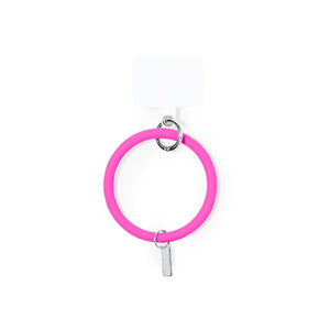 Braccialetto Supporto Naomi fucsia - personalizzabile con logo