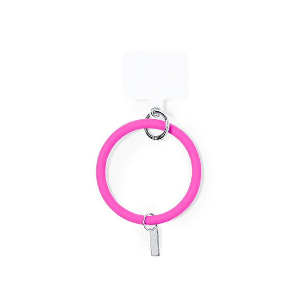 Braccialetto Supporto Naomi fucsia - personalizzabile con logo