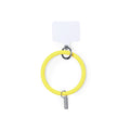Braccialetto Supporto Naomi giallo - personalizzabile con logo