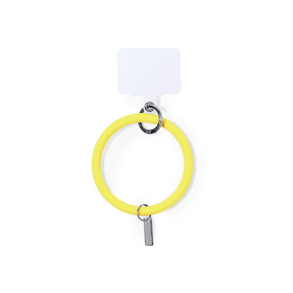 Braccialetto Supporto Naomi giallo - personalizzabile con logo