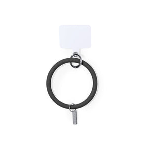 Braccialetto Supporto Naomi nero - personalizzabile con logo