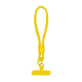 Braccialetto Supporto Whister giallo - personalizzabile con logo