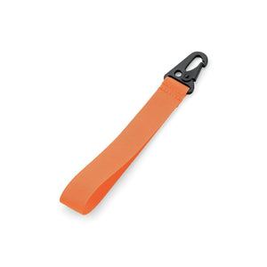 Brandable Key Clip arancione - personalizzabile con logo