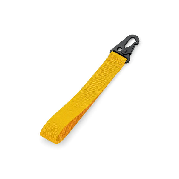 Brandable Key Clip giallo - personalizzabile con logo
