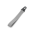 Brandable Key Clip grigio - personalizzabile con logo