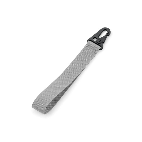 Brandable Key Clip grigio - personalizzabile con logo