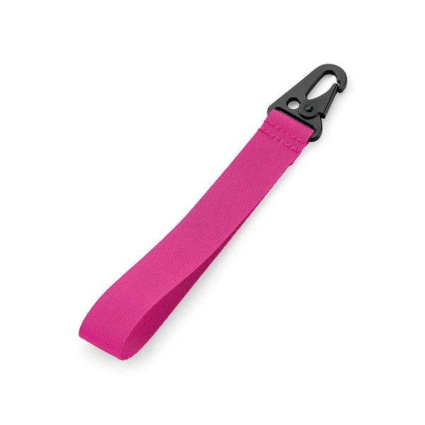 Brandable Key Clip rosa - personalizzabile con logo