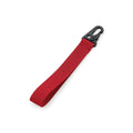 Brandable Key Clip rosso - personalizzabile con logo