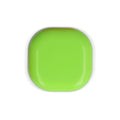 Burrocacao in cubo ABS riciclato verde - personalizzabile con logo