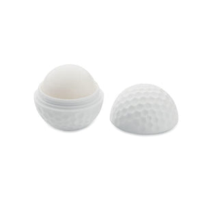 Burrocacao pallina da golf Bianco - personalizzabile con logo