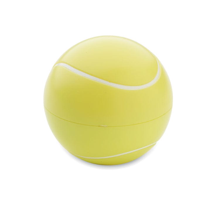 Burrocacao pallina da tennis Giallo - personalizzabile con logo
