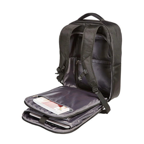 Business Notebook Backpack GIANT nero - personalizzabile con logo