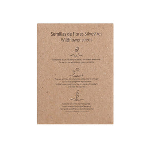 Busta di Semi Balvor natural - personalizzabile con logo