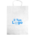 Busta regalo 150 gr/m² 26x11x36 cm - personalizzabile con logo