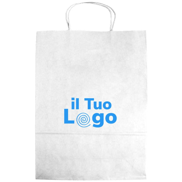 Busta regalo 150 gr/m² 26x11x36 cm - personalizzabile con logo