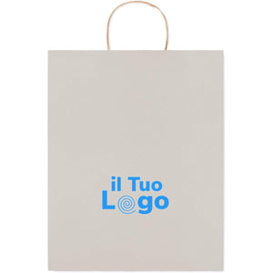 Busta regalo grande. 90gr/mq - personalizzabile con logo
