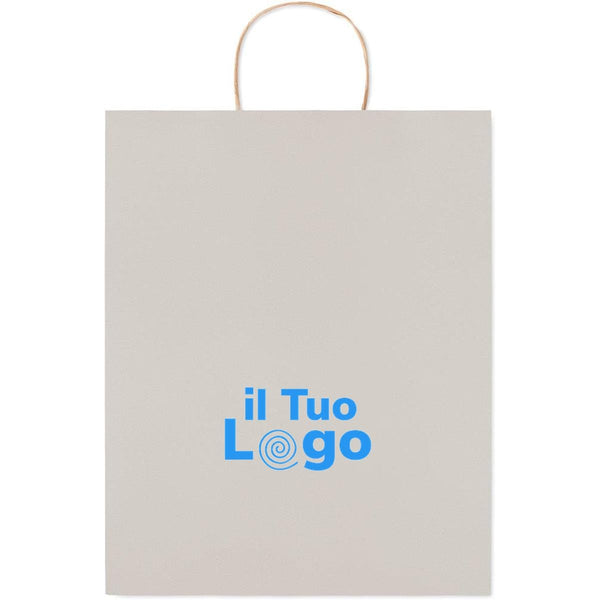 Busta regalo grande. 90gr/mq - personalizzabile con logo