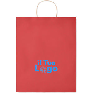 Busta regalo grande. 90gr/mq - personalizzabile con logo
